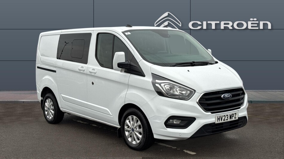 Ford Transit Custom 300 L1 Diesel Fwd 2.0 EcoBlue 130ps Low Roof D/Cab Limited Van